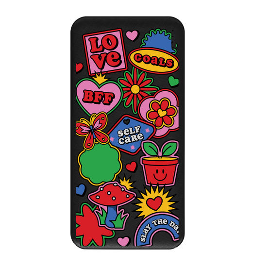 Carregador Portátil Fast Charge - Color Pop Stickers