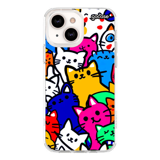  Gatinhos Coloridos Pattern Phone Case