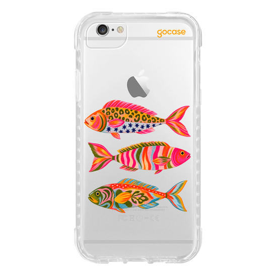 Capinha para celular  Colorful Fish