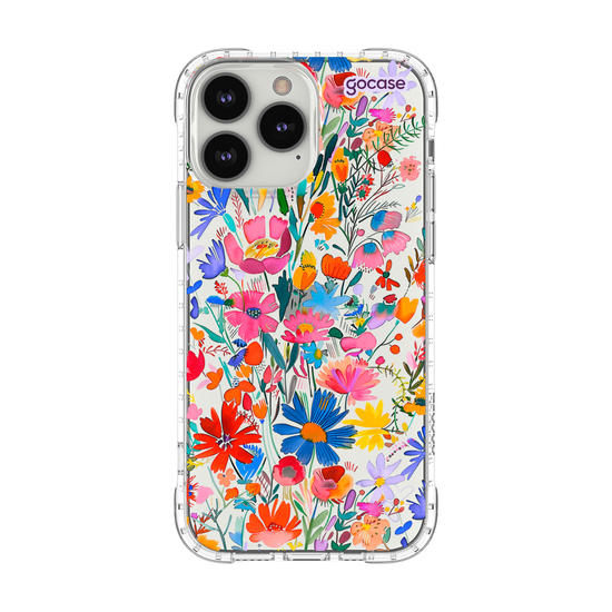 Capinha para celular Colorful Flowers