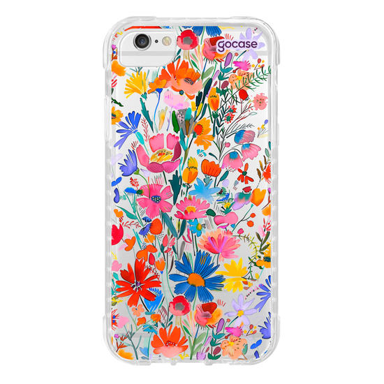 Capinha para celular Colorful Flowers