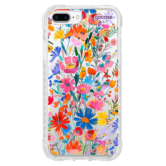 Capinha para celular Colorful Flowers