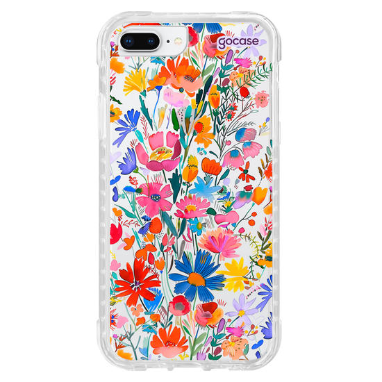 Capinha para celular Colorful Flowers