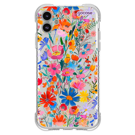 Capinha para celular Colorful Flowers