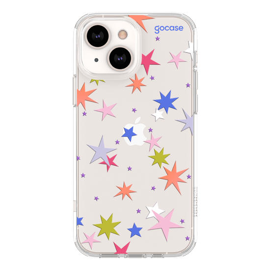 Capinha para celular  Colorful Funny Stars