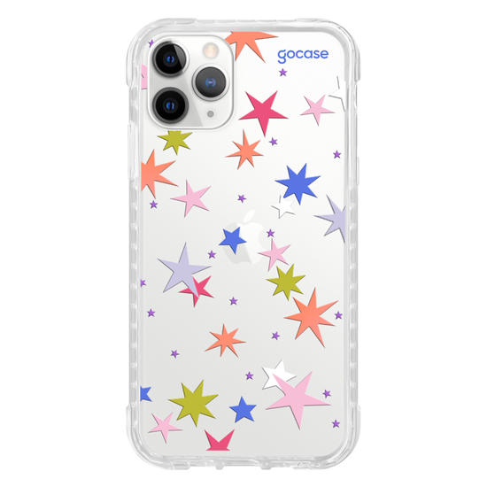 Capinha para celular  Colorful Funny Stars