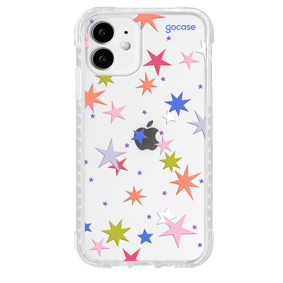 Capinha para celular  Colorful Funny Stars