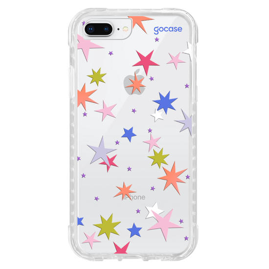 Capinha para celular  Colorful Funny Stars