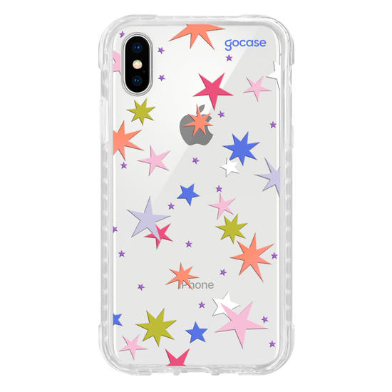 Capinha para celular  Colorful Funny Stars