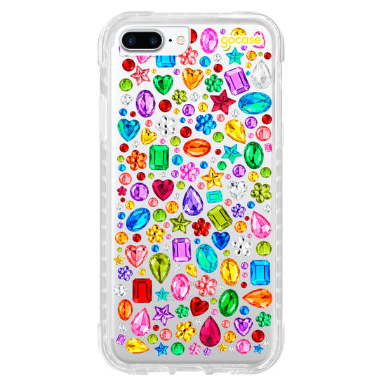 Capinha para celular  Colorful Gems