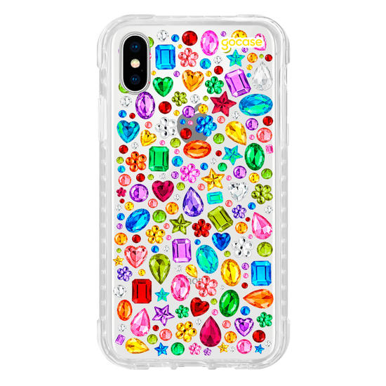 Capinha para celular  Colorful Gems