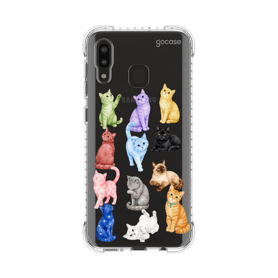Capinha para celular  Colorful Kitty Cats