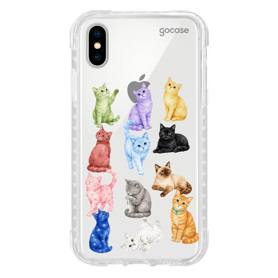 Capinha para celular  Colorful Kitty Cats