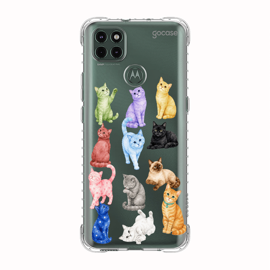 Capinha para celular  Colorful Kitty Cats