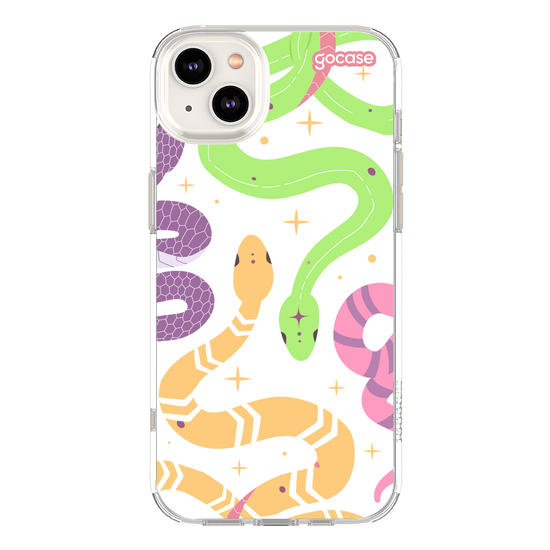 Capinha para celular  Colorful Snakes