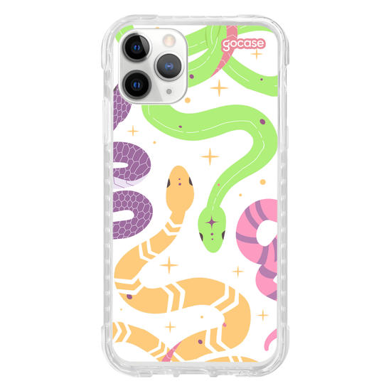 Capinha para celular  Colorful Snakes