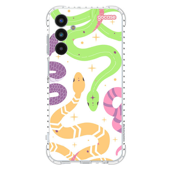 Capinha para celular  Colorful Snakes