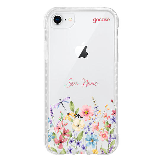 Capinha para celular  Colorful Watercolor Garden