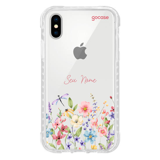 Capinha para celular  Colorful Watercolor Garden