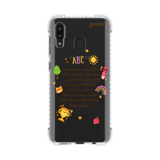 Capinha para celular  Com Carinho, Profe