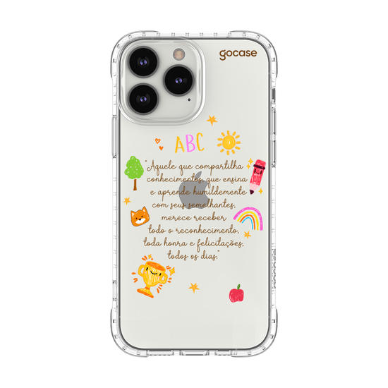 Capinha para celular  Com Carinho, Profe