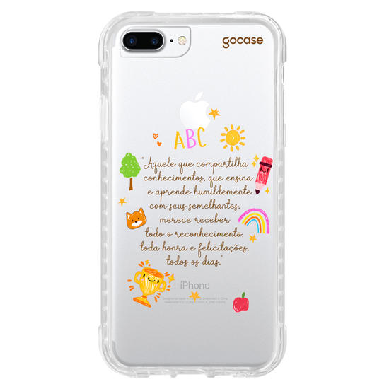 Capinha para celular  Com Carinho, Profe