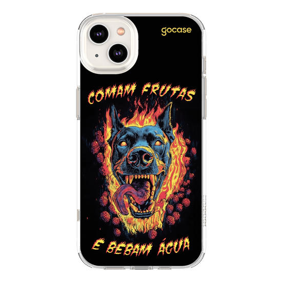 Capinha para celular  Comam Frutas e Bebam Água