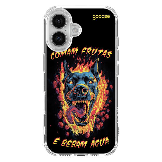 Capinha para celular  Comam Frutas e Bebam Água