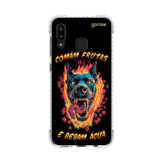 Capinha para celular  Comam Frutas e Bebam Água