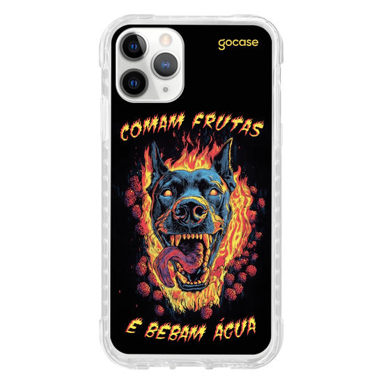 Capinha para celular  Comam Frutas e Bebam Água