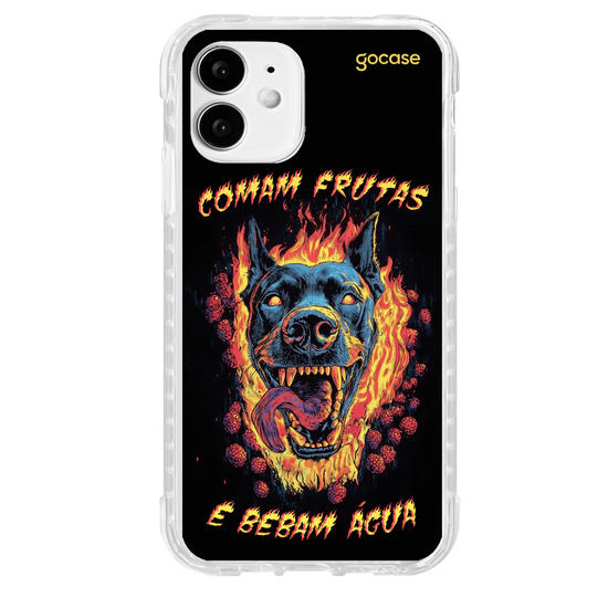 Capinha para celular  Comam Frutas e Bebam Água