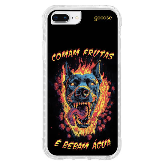 Capinha para celular  Comam Frutas e Bebam Água