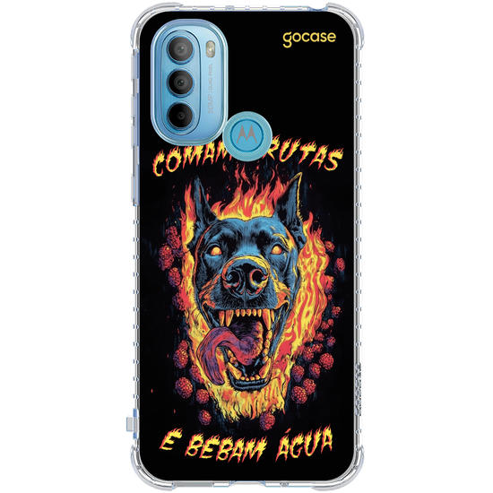 Capinha para celular  Comam Frutas e Bebam Água