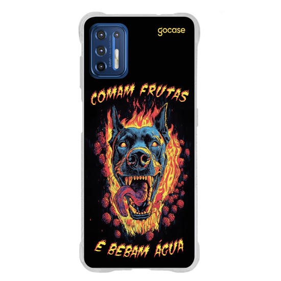 Capinha para celular  Comam Frutas e Bebam Água