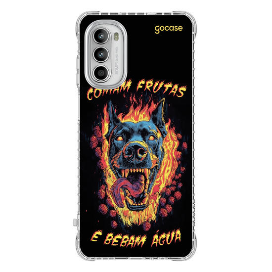 Capinha para celular  Comam Frutas e Bebam Água