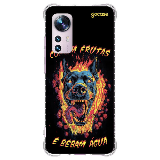 Capinha para celular  Comam Frutas e Bebam Água