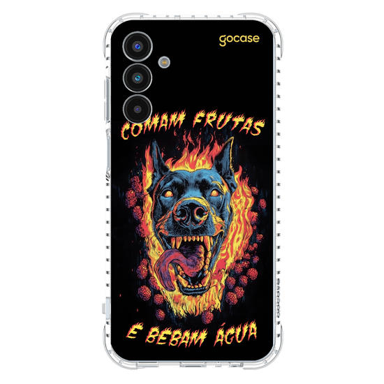 Capinha para celular  Comam Frutas e Bebam Água