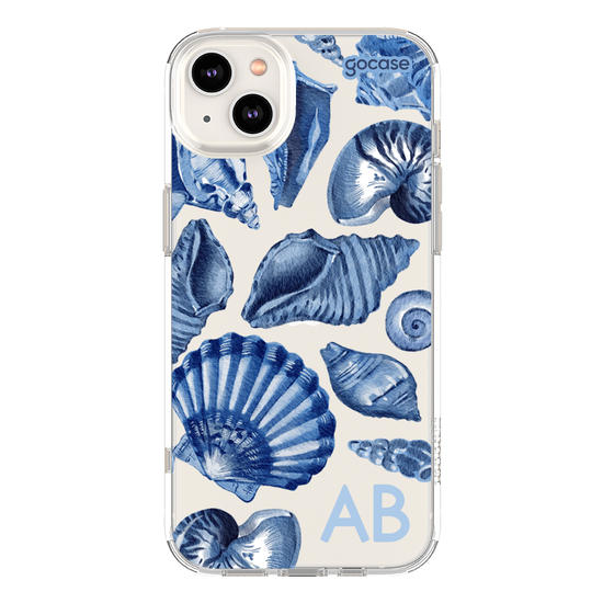 Capinha para celular  Conchas Aquareladas