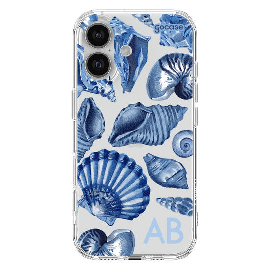 Capinha para celular  Conchas Aquareladas
