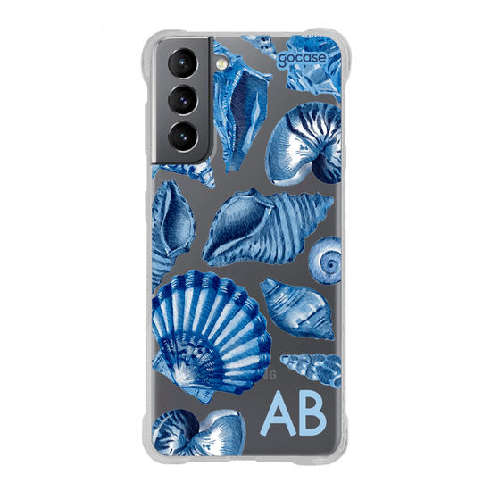 Capinha para celular  Conchas Aquareladas
