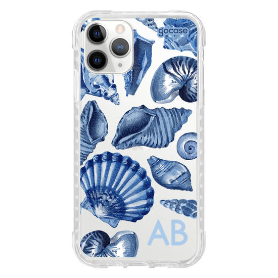 Capinha para celular  Conchas Aquareladas