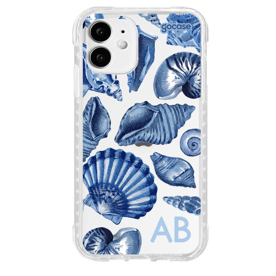 Capinha para celular  Conchas Aquareladas