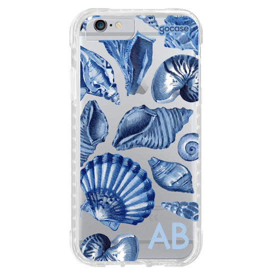 Capinha para celular  Conchas Aquareladas