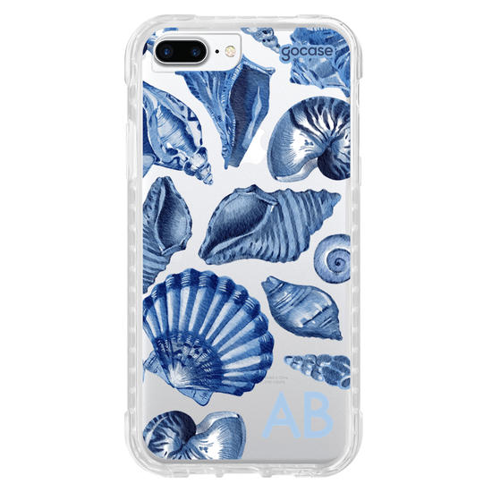 Capinha para celular  Conchas Aquareladas