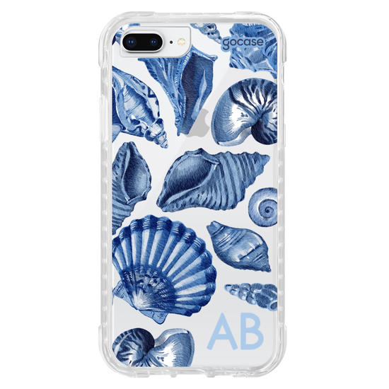 Capinha para celular  Conchas Aquareladas