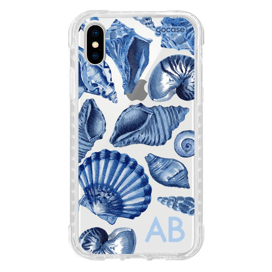 Capinha para celular  Conchas Aquareladas