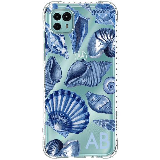 Capinha para celular  Conchas Aquareladas