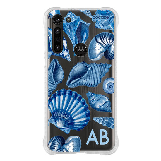 Capinha para celular  Conchas Aquareladas