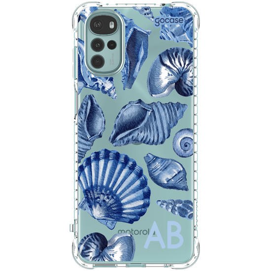 Capinha para celular  Conchas Aquareladas