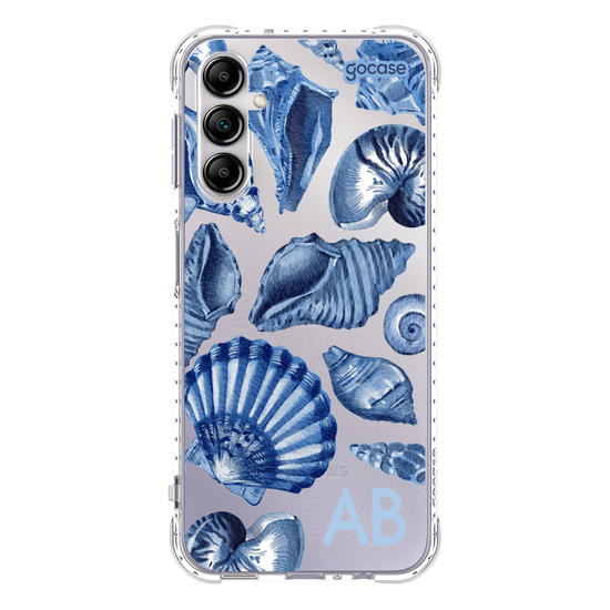Capinha para celular  Conchas Aquareladas